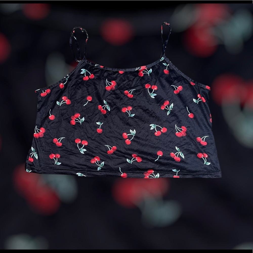 Cherry crop top